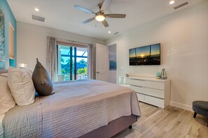 4 bedrooms, desk, iron/ironing board, free WiFi