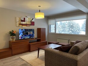 43-inch LED TV with satellite channels, TV - Catedral Suites (San Carlos de Bariloche)