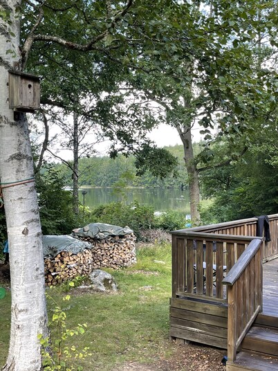 Exclusive lake house in Småland | Private boat, fireplace & absolute tranquillity