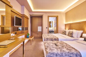 Minibar, in-room safe, blackout curtains, soundproofing