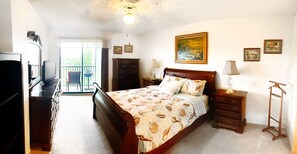 2 bedrooms, desk, iron/ironing board, free WiFi