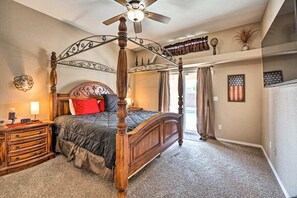 4 bedrooms, iron/ironing board, free WiFi, bed sheets