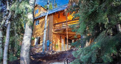 3 Story Cabin w/Spacious Deck and a Treasure Hunt
