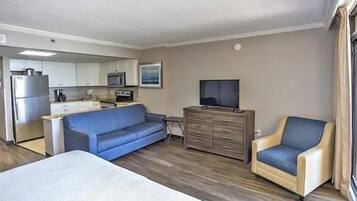 Smart-tv en een kantoor