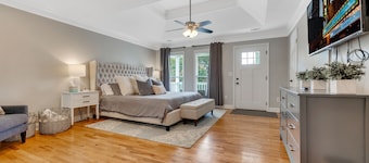 Modern Lux Farmhouse near ATL Beltline w/ Grill & Arcade Games