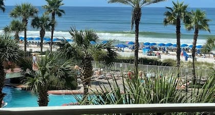 Ocean & Large Pool Facing Beautiful Condo on 3rd floor with same floor parking