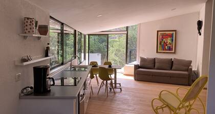 Helles, freundliches Appartement auf einer Öko-Finca