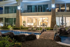 Outdoor pool - Diamante del Sol-Pura Vida Paradise - Amazing Pool/Ocean Views (Jaco)
