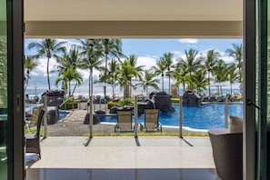 Outdoor pool - Diamante del Sol-Pura Vida Paradise - Amazing Pool/Ocean Views (Jaco)