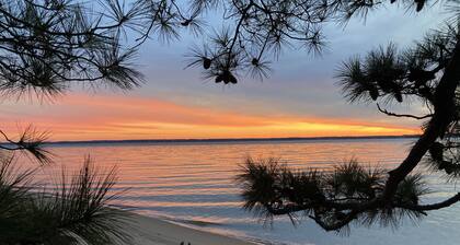 The River House at Whitestone: Pet Friendly, Secluded Private Beach, w/ Kayaks!