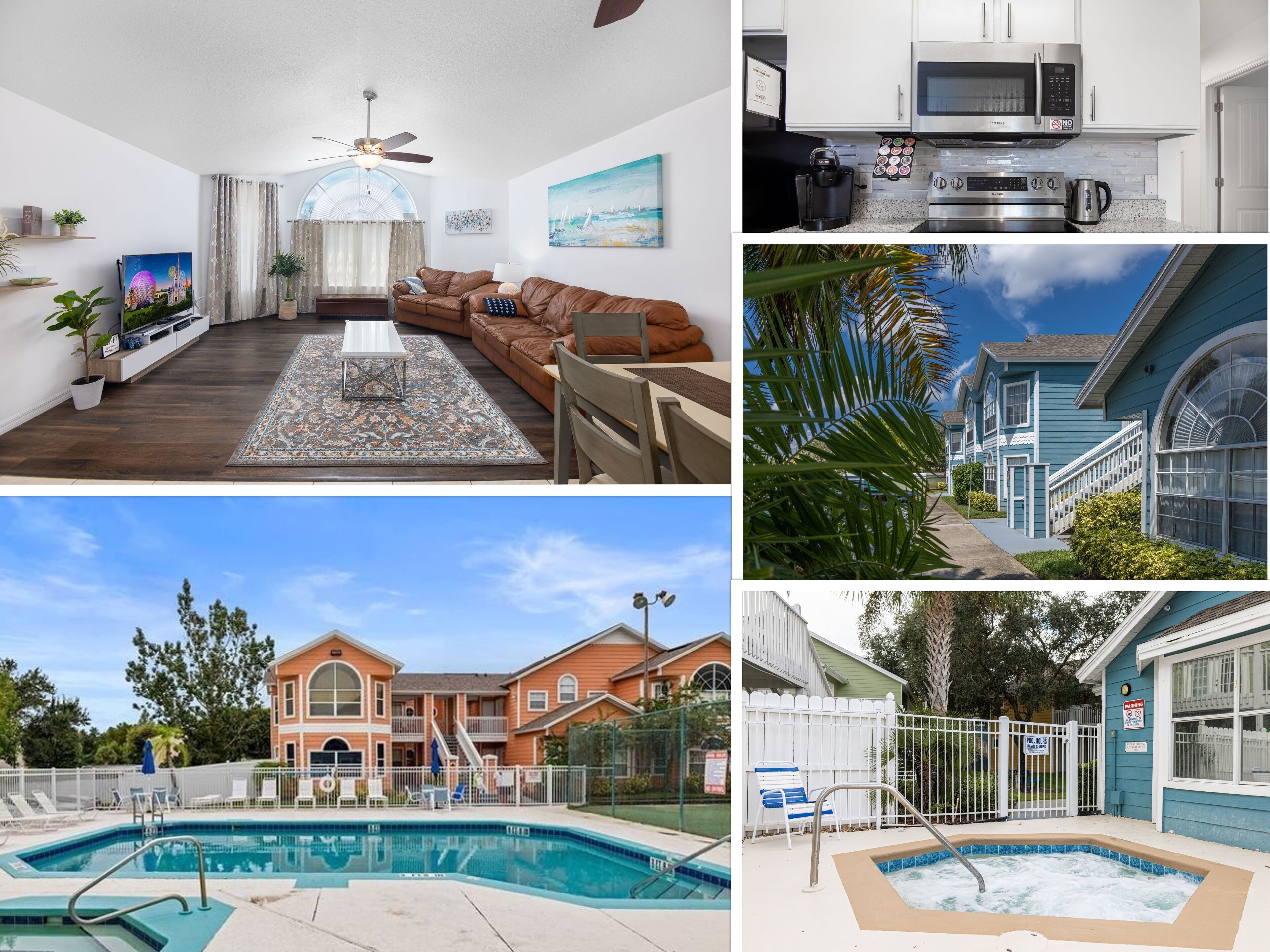 Spacious Baby-Friendly Condo w/3 TV’s, PS4, 4 Mi to Disney, Community Pool