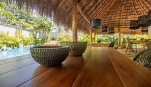Terrace/patio - Apartment with Private Hot Tub in Tulum (Tulum)