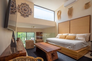 2 habitaciones, decoración personalizada y muebles diferentes 