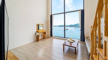 #301 (Ocean Duplex One Bed) | Living area | Smart TV