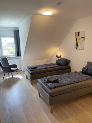 2 soveværelser, strygejern/strygebræt, gratis Wi-Fi, sengetøj