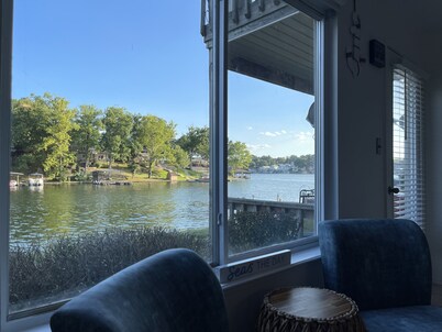 Relaxing Roost—lakefront condo located just steps away from the water’s edge!