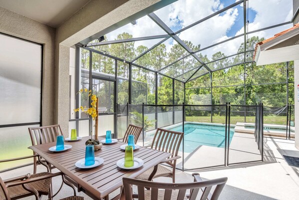 Outdoor pool