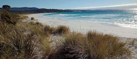 Una spiaggia nelle vicinanze