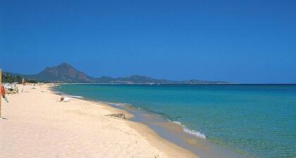 Villa an der Costa Rei am Sandstrand