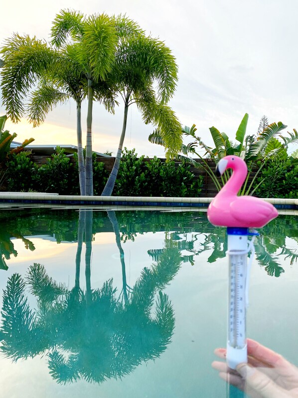 Außenpool, beheizter Pool