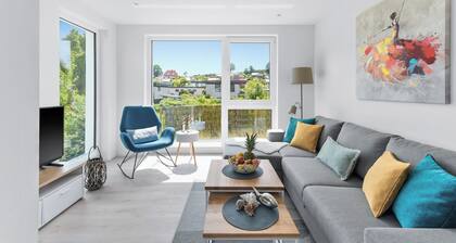 Strandhaus - Dachterrasse, Strandkorb, Grill, Dusche, Waschmaschine, Parkplatz