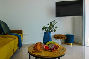 Living area - Phaedrus Living Gold Flat Lighthouse 48 (Paphos)