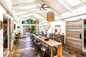 Dining - Creekside Wine Country Escape w/ Hot Tub + Game Room (Glen Ellen)