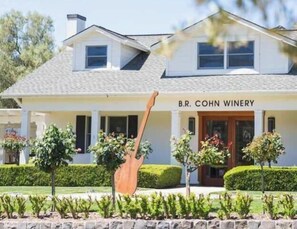 Exterior - Creekside Wine Country Escape w/ Hot Tub + Game Room (Glen Ellen)