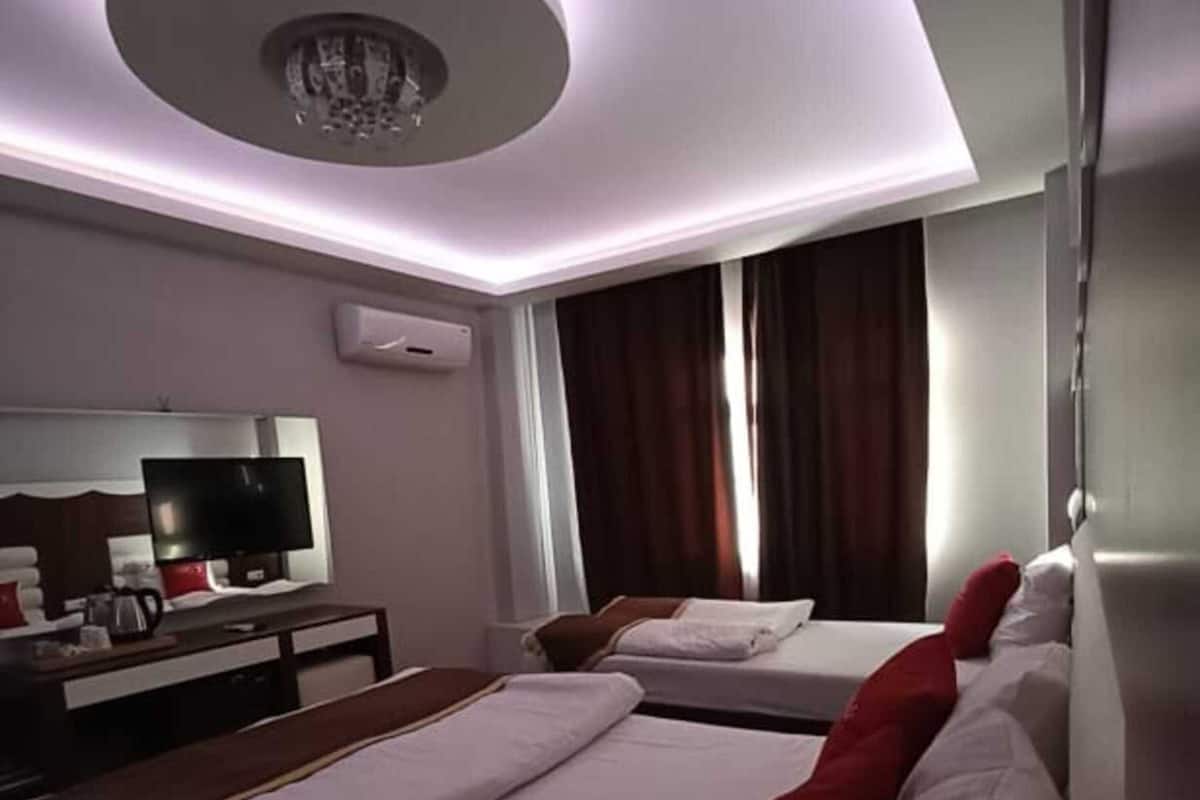 Phòng 3 Cao cấp | Bộ trải giường bằng vải cotton Ai Cập, bộ đồ giường cao cấp, bàn
