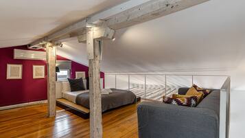 2 slaapkamers, een strijkplank/strijkijzer, gratis wifi