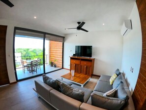 Living area - Dreamcatcher Tulum design is focused on modern concepts of Bohemian luxury. (Tulum)