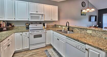 Newly furnished 2 BR condo on exclusive golf course close to beaches