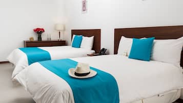 Free WiFi, bed sheets