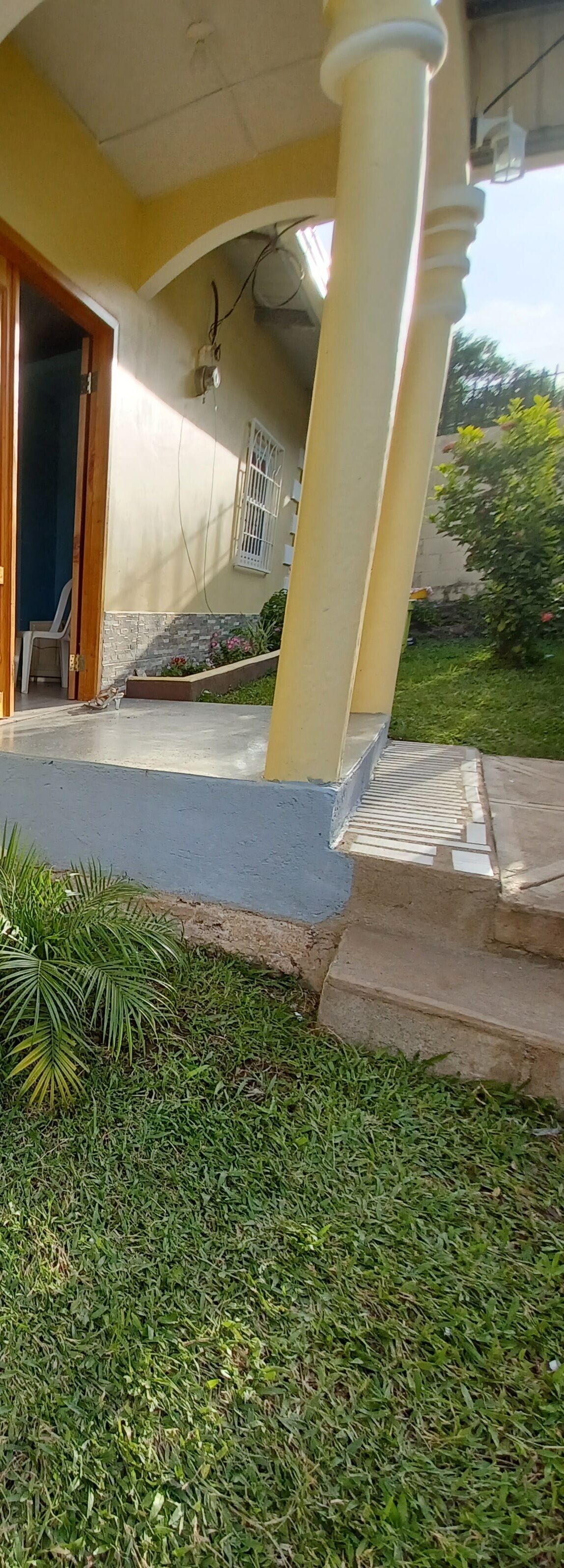 Enceinte de l’hébergement