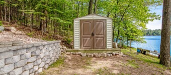 Dog-Friendly Lakefront Home w/Fireplace, Stove, Lake View, Free WiFi, Deck