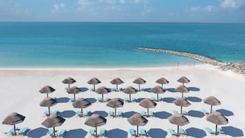 Private beach, white sand, beach bar, kayaking