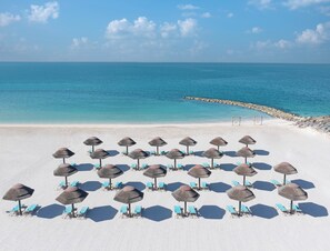 Private beach, white sand, beach bar, kayaking