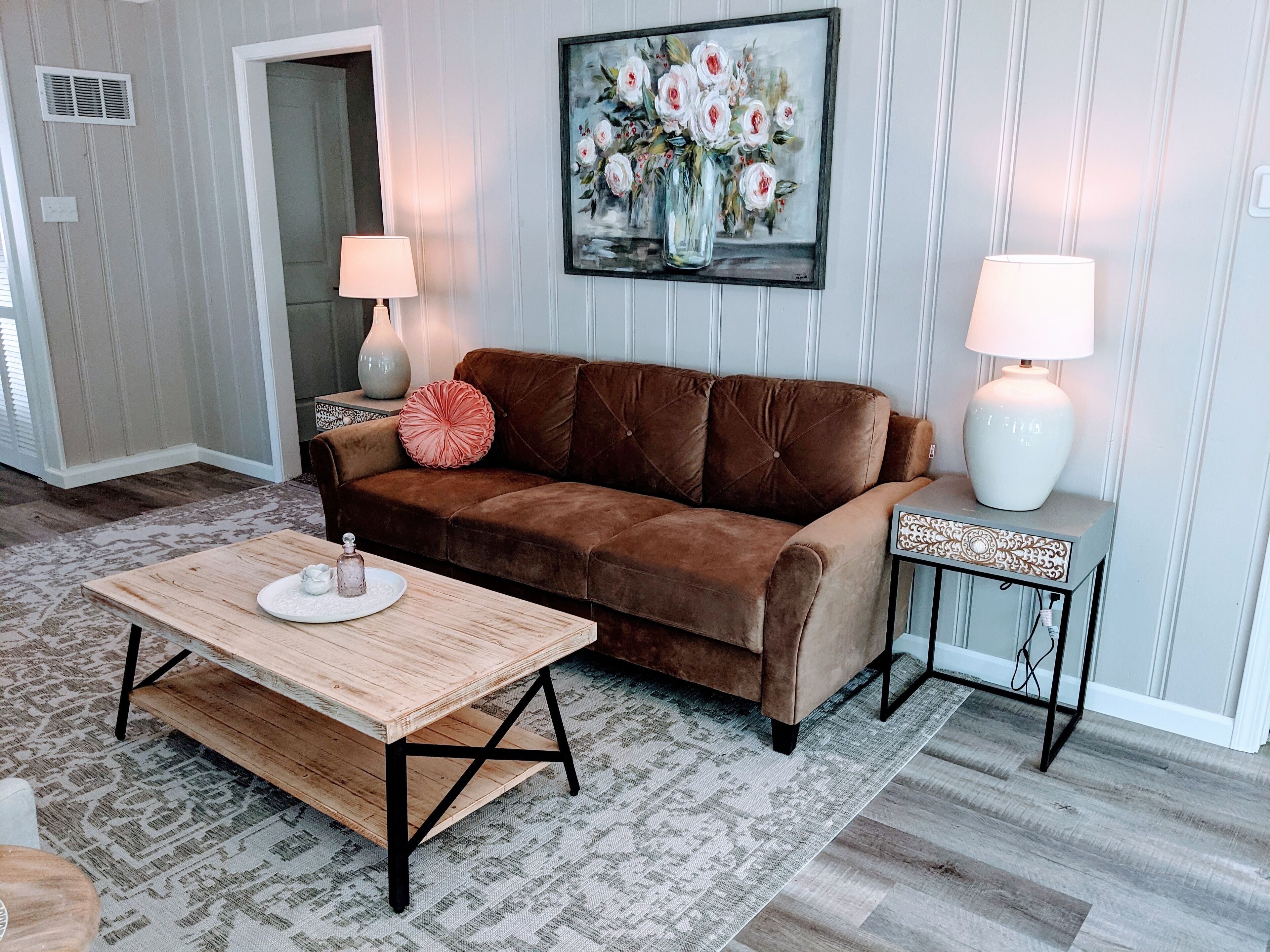 Smart-tv en een open haard