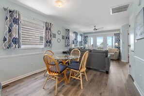 TV - "Waters Edge 429-C" - Oceanfront Condo w/ Community Pool, 2 Bedrooms / 2 Bathrooms (Holden Beach)