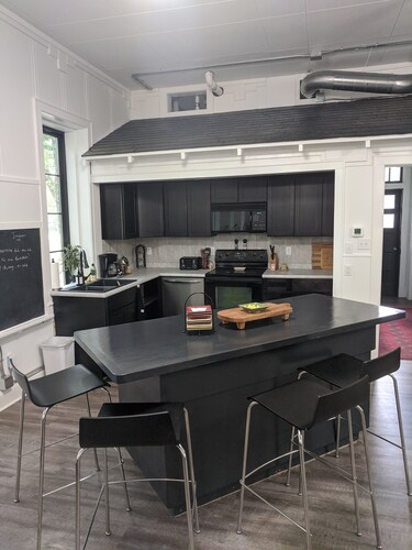 Restored school house turned creative flex space