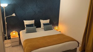 5 soverom, strykejern/-brett, reiseseng for barn og wi-fi (inkludert)