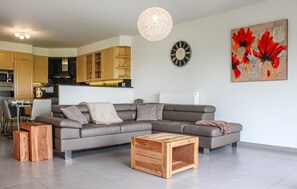 Ferienhaus | Wohnzimmer | Smart-TV, Tischfußball, Tischtennisplatte