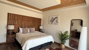 Kamar Deluks | Brankas, setrika/meja setrika, Wi-Fi gratis, dan seprai linen