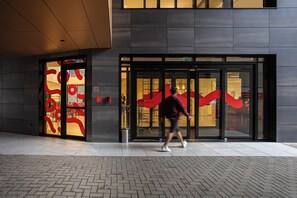 Entrée de l’hébergement