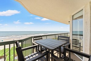 Outdoor dining - Corner Unit with stunning views at the AshWorth | AshWorth - 501 (North Myrtle Beach)