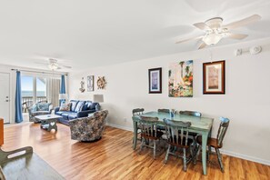 Dining - 3rd Floor Oceanfront Condo, Oversized Balcony, WiFi | Mid Strand - E (North Myrtle Beach)