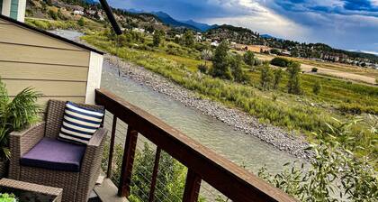 Newly remodeled riverside location a stroll from all which Pagosa has to offer!