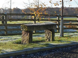 Property grounds - A rural property based on a working farm with wood burner. (Linlithgow, near Edinburgh)