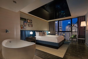 Suite présidentielle, 1 très grand lit | Vue de la chambre