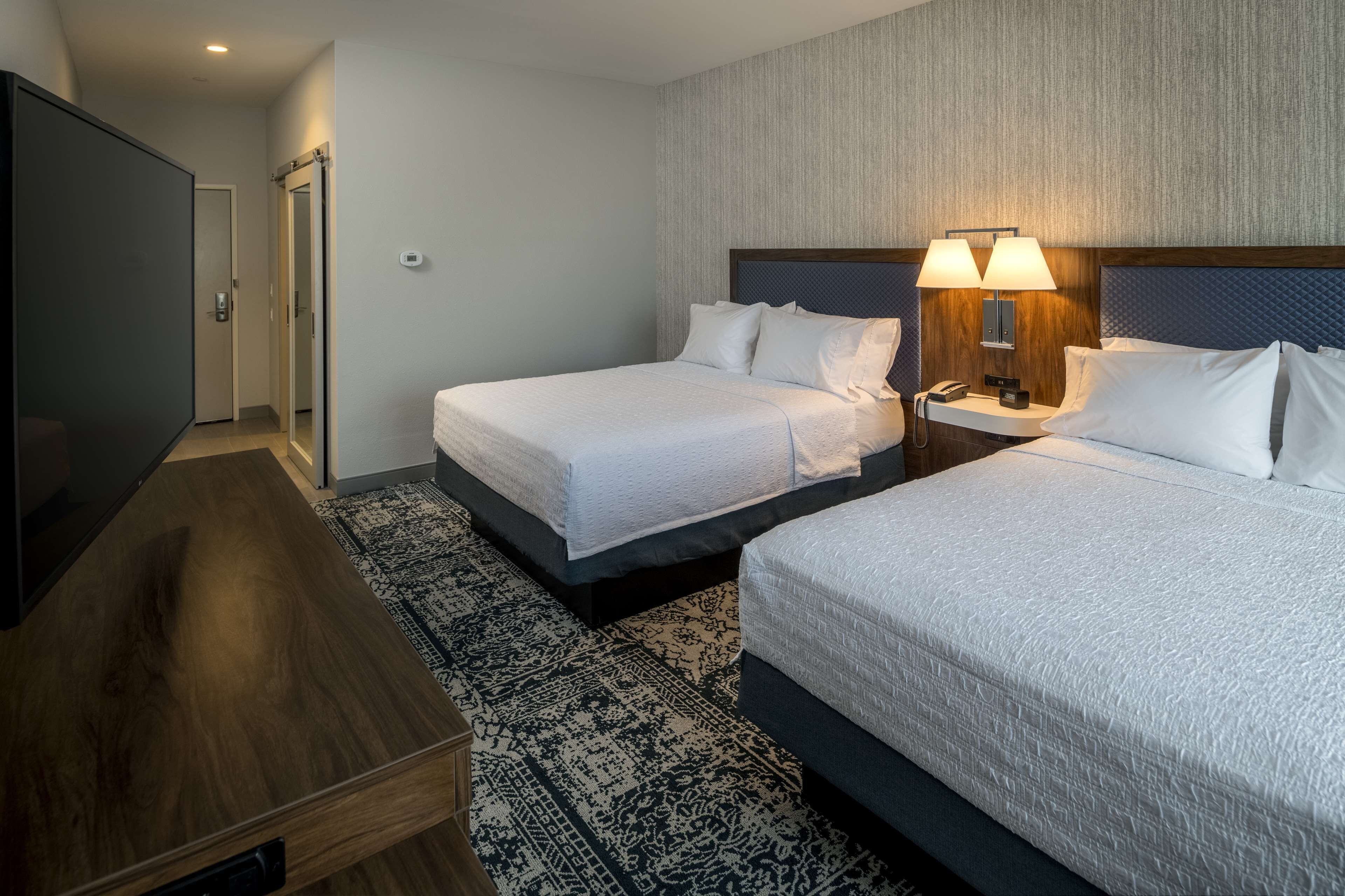 in-room safe, desk, blackout curtains, iron/ironing board